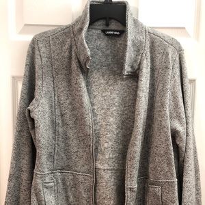 Women’s Lands’ End sweater fleece jacket